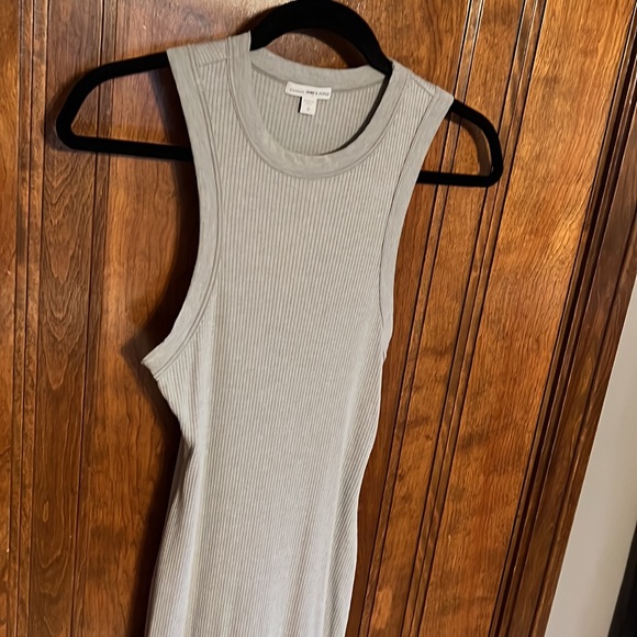 James Perse Platinum Scoop back dress, size 0. Like new, never worn! - Picture 3 of 5